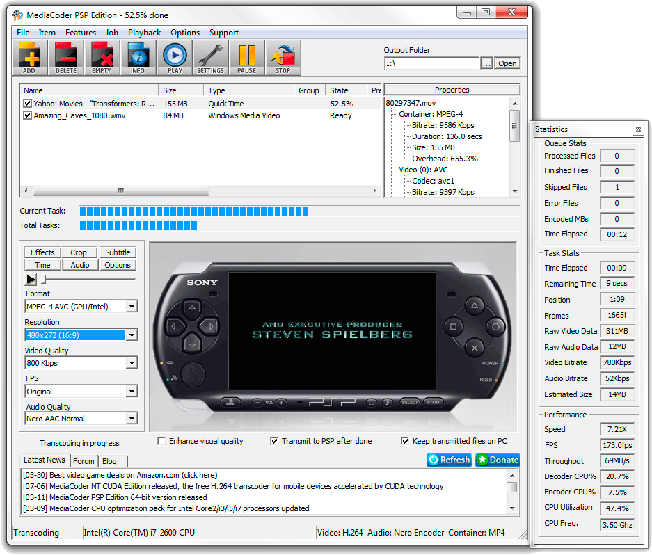 free download video converter for psp